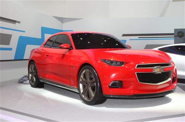 Like Tru 140S, the muscular Code 130R concept uses Chevrolet's new 1.4-litre turbo engine.